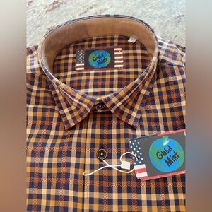 Global mint men’s dress shirt by Luchiano Visconti (large)